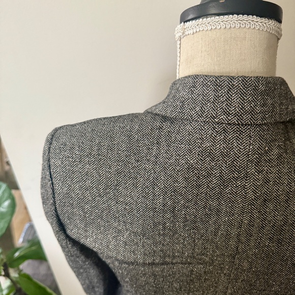 ZADIG & VOLTAIRE Wool Silk Metallic Interwoven Blazer 36 / S - Picture 5 of 8